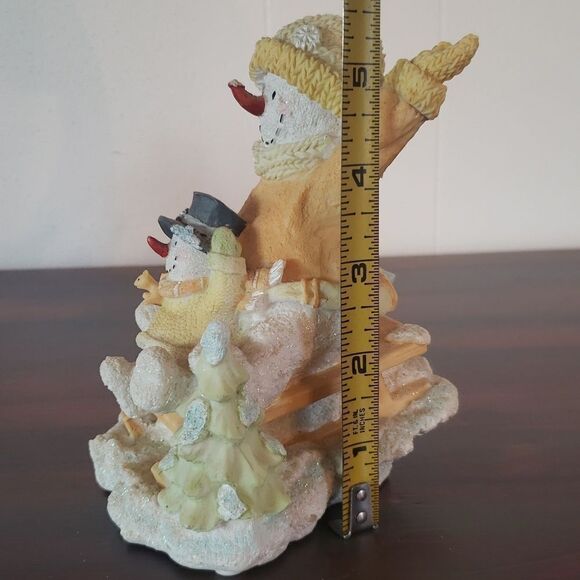Vintage Russ Berrie & Co. Ice Sculptures -  The Winter Express Resin Figurine - Picture 8 of 10